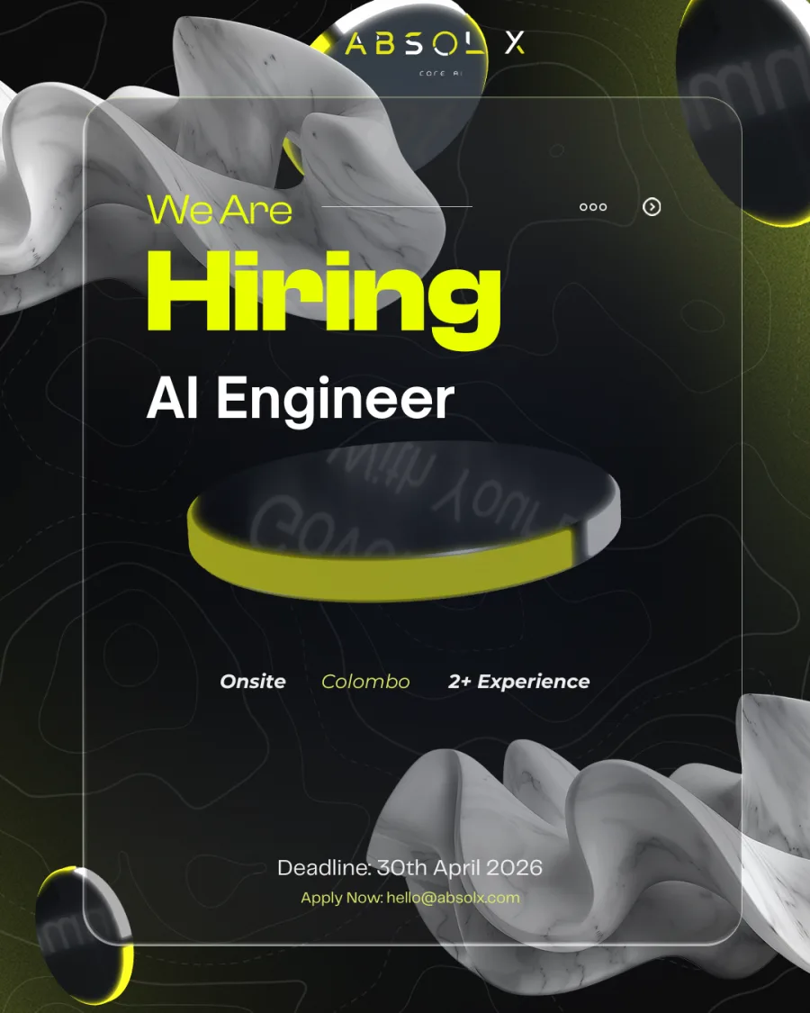 Job poster for AI Engineer