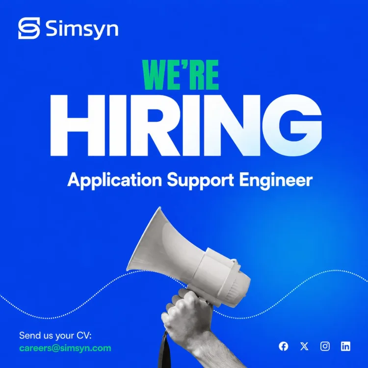 Job poster for Application Support Engineer