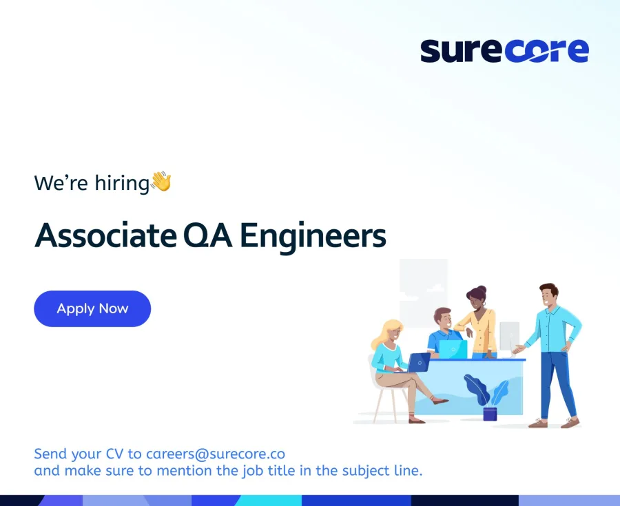 Job poster for Associate QA Engineer