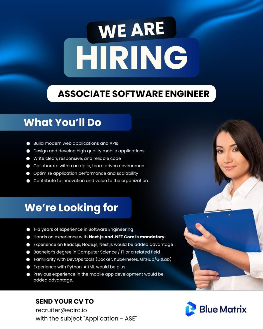 Associate Software Engineer - ITPro.lk