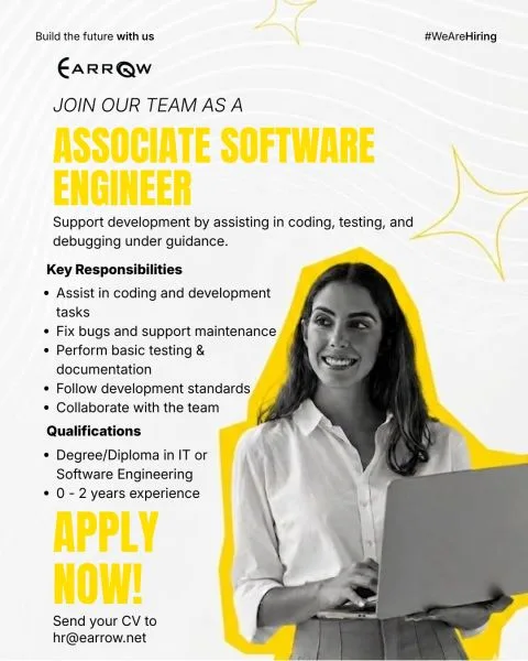 Job poster for Associate Software Engineer