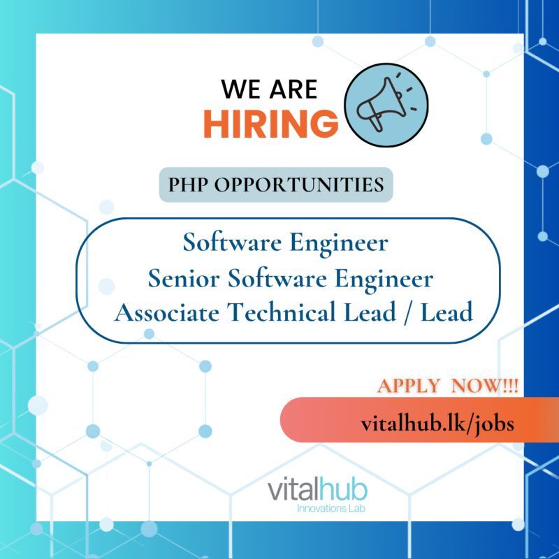Associate Technical Lead / Lead - PHP - ITPro.lk