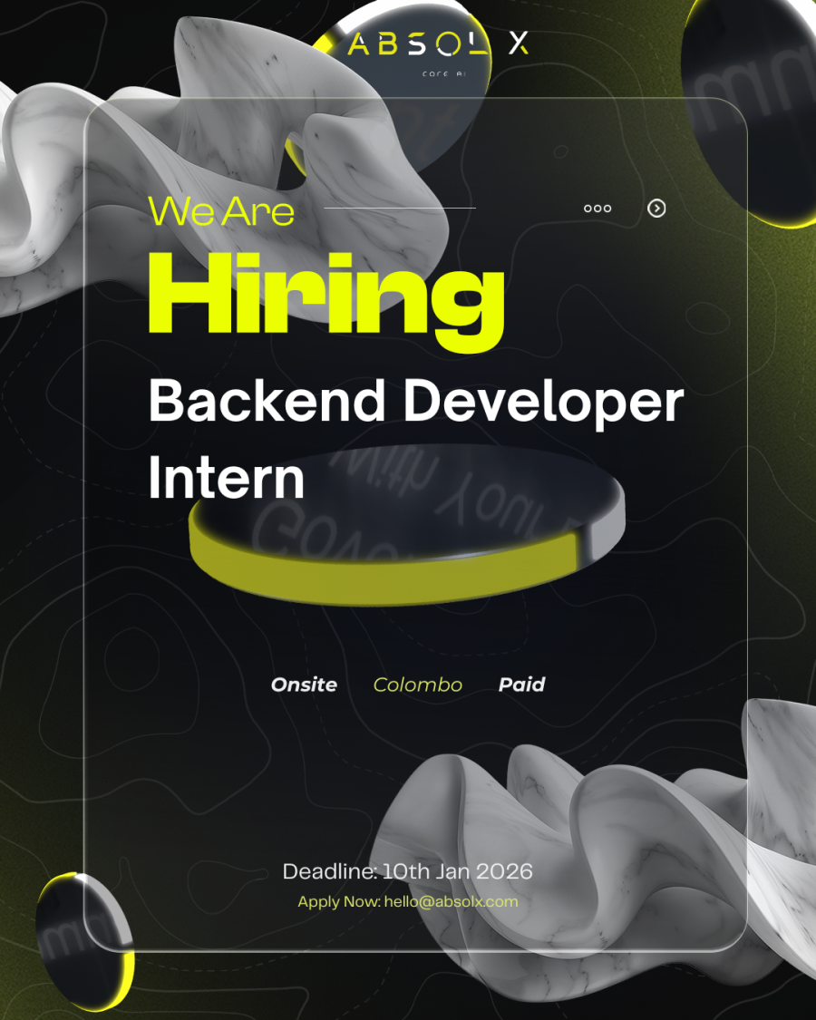 Backend Developer Intern Paid Internship - ITPro.lk