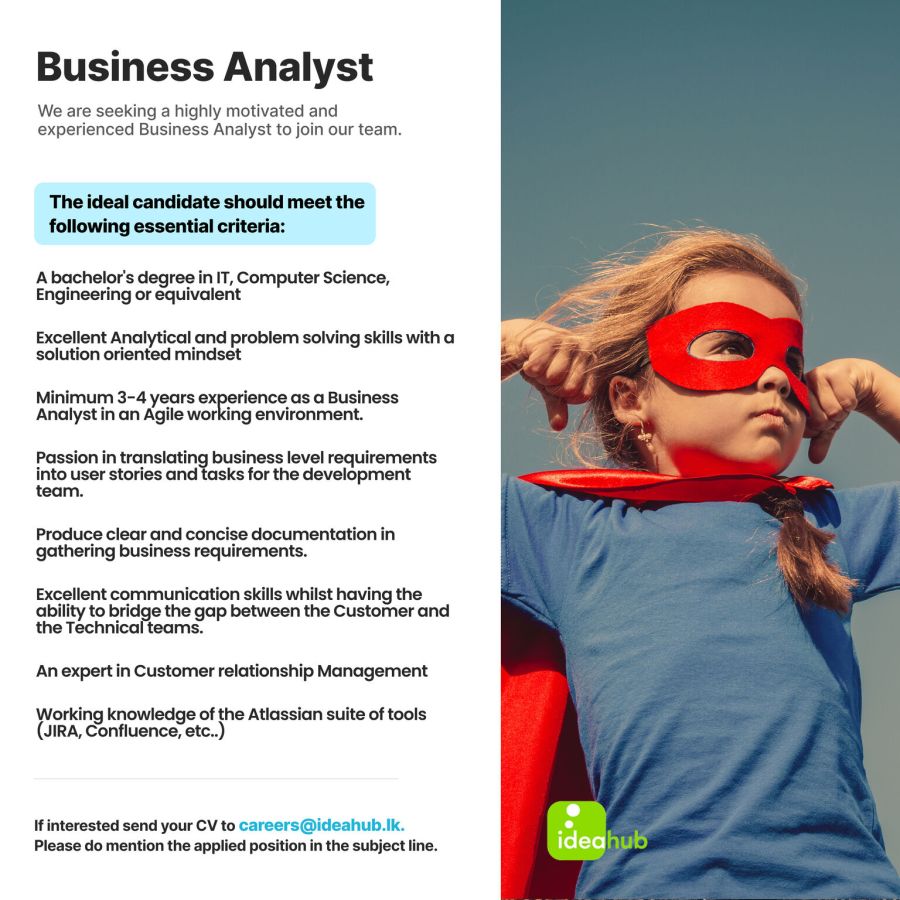 Business Analyst - ITPro.lk