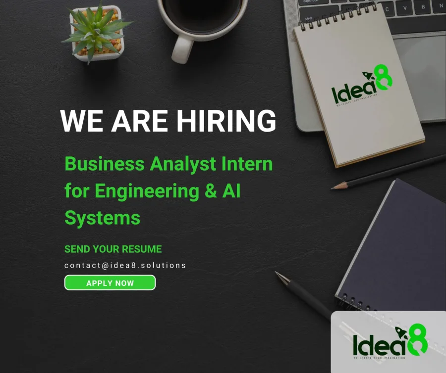 Job poster for Business Analyst Intern - Engineering & AI Systems