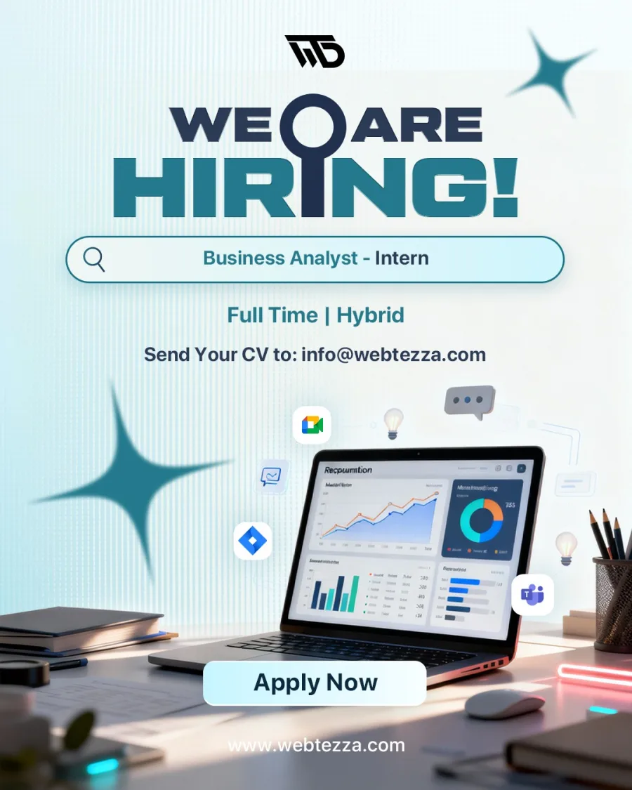 Job poster for Business Analyst Intern