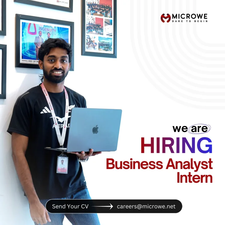 Job poster for Business Analyst Intern