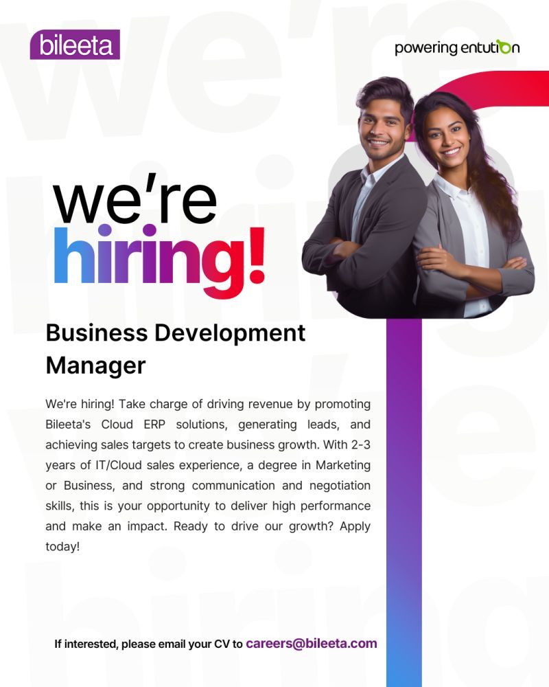 Business Development Manager - ITPro.lk