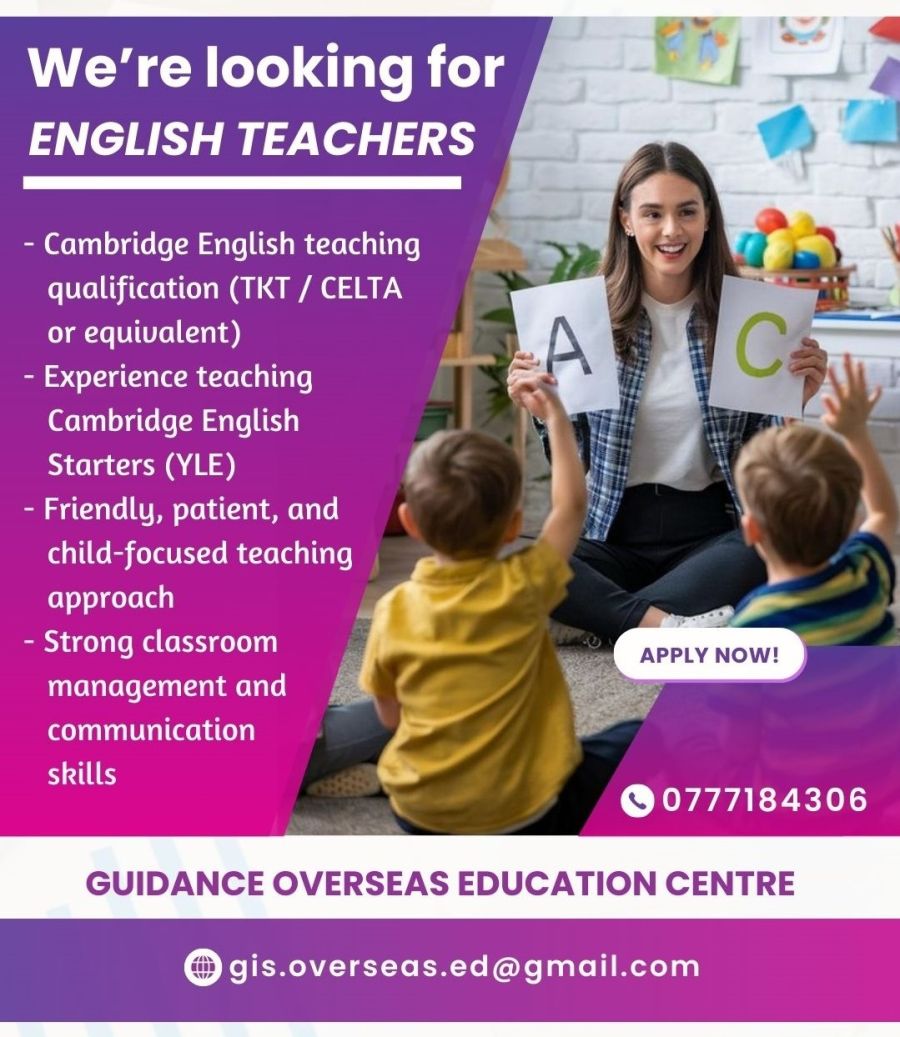 Cambridge English Teachers - ITPro.lk
