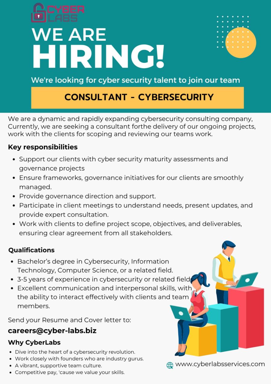Consultant - Cybersecurity - ITPro.lk