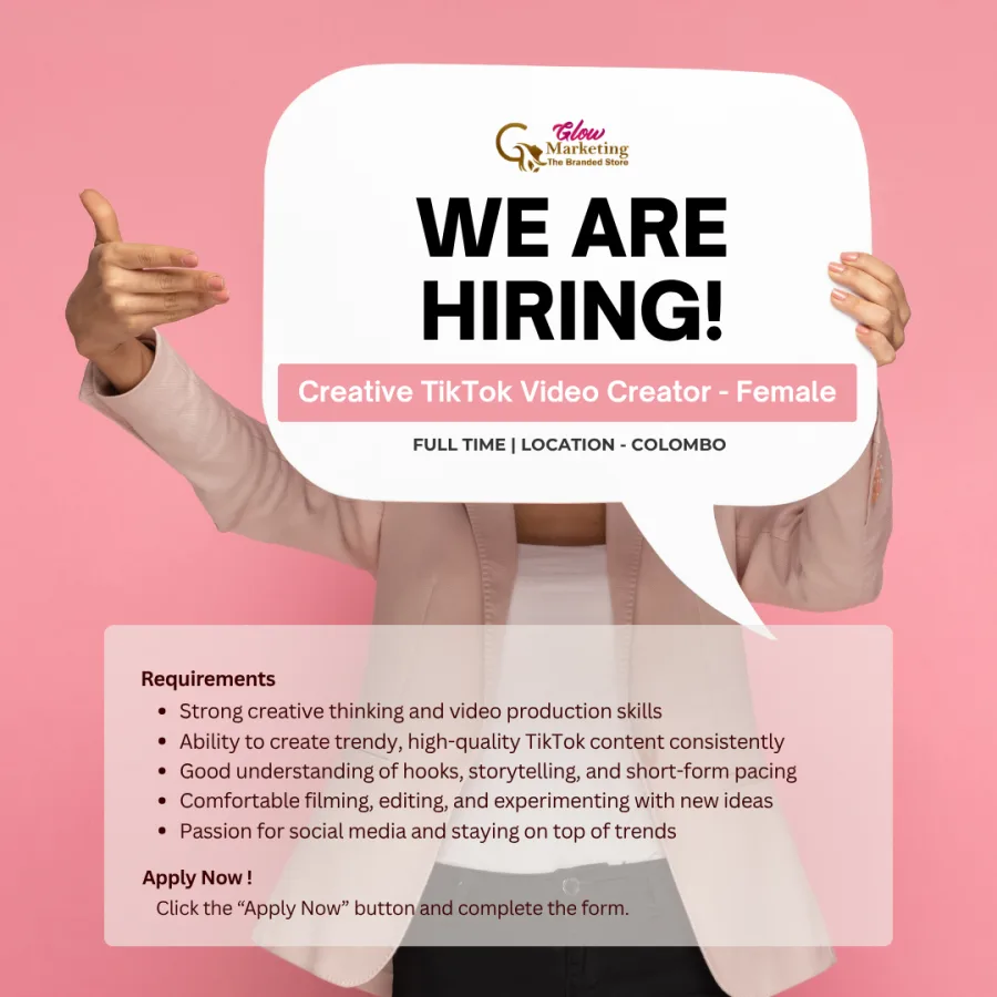 Job poster for Creative TikTok Video Creator - Female
