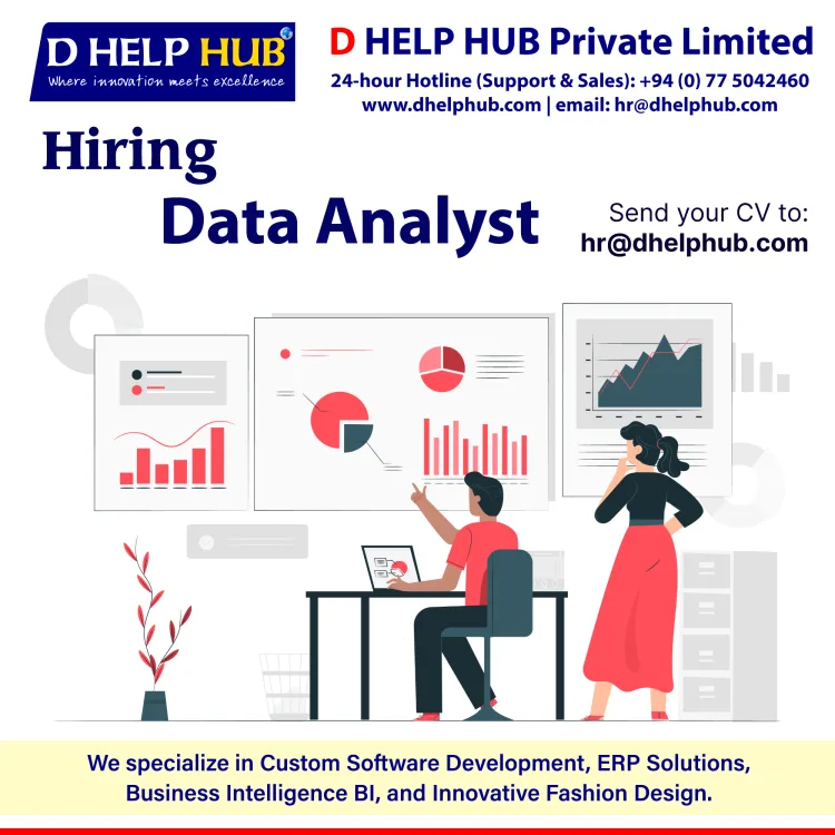 Job poster for Data Analyst