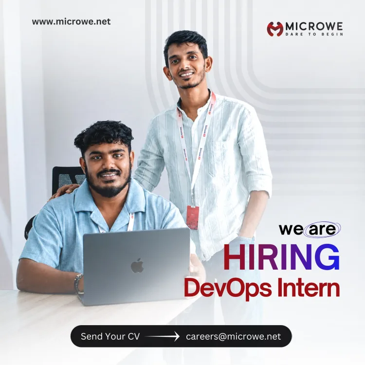 Job poster for DevOps Engineer Intern