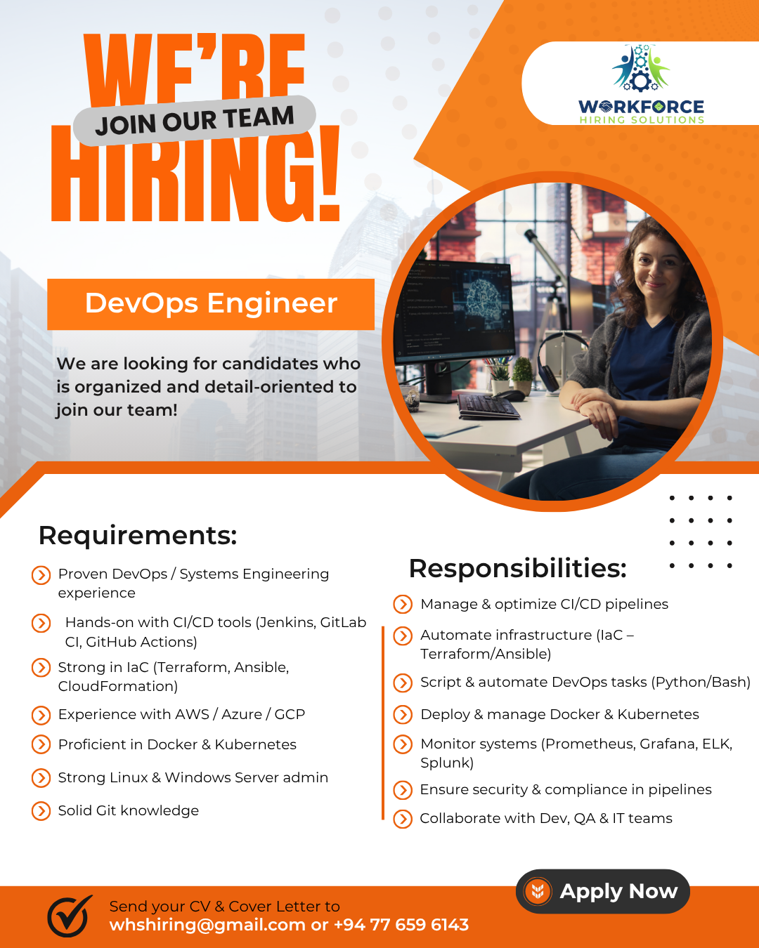 DevOps/Operations Engineer - ITPro.lk