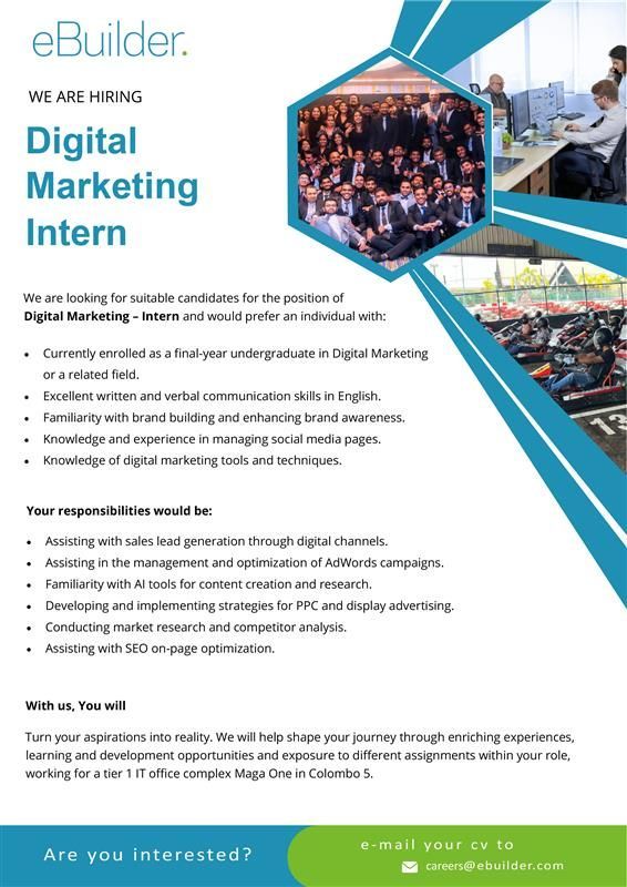Digital Marketing Intern - ITPro.lk