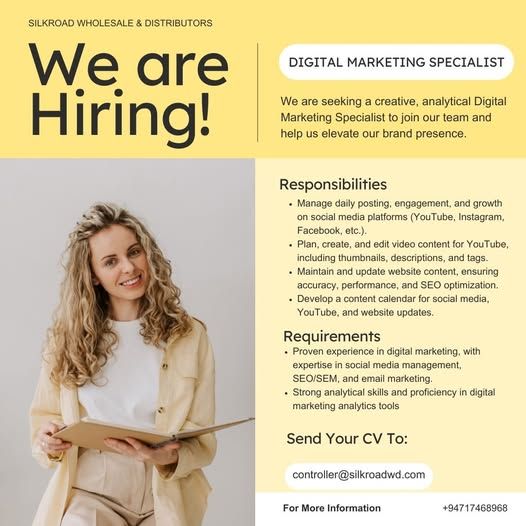 Digital Marketing Specialist - ITPro.lk