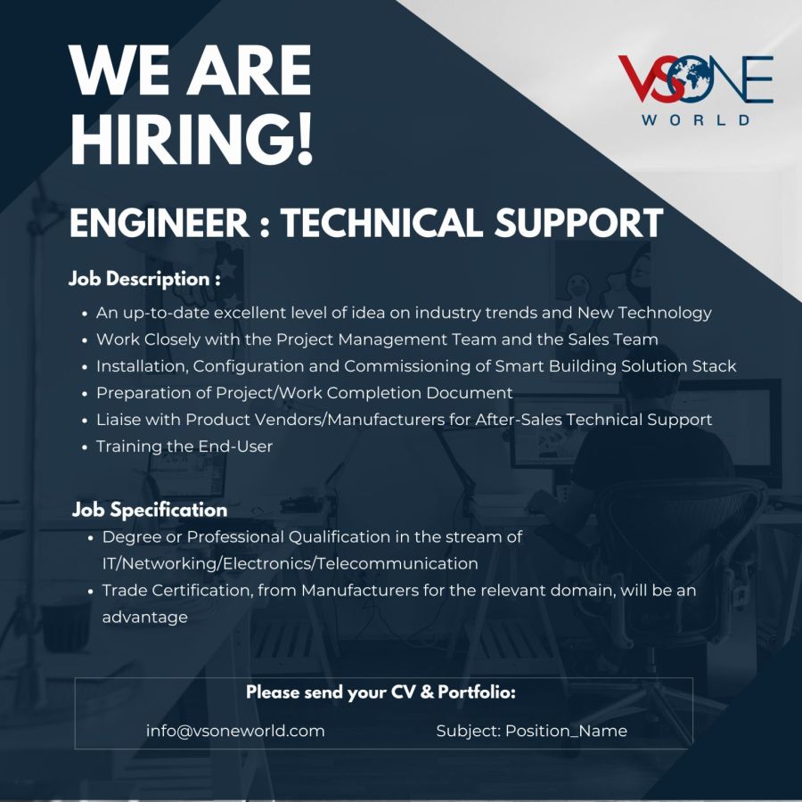 Engineer: Technical Support - ITPro.lk