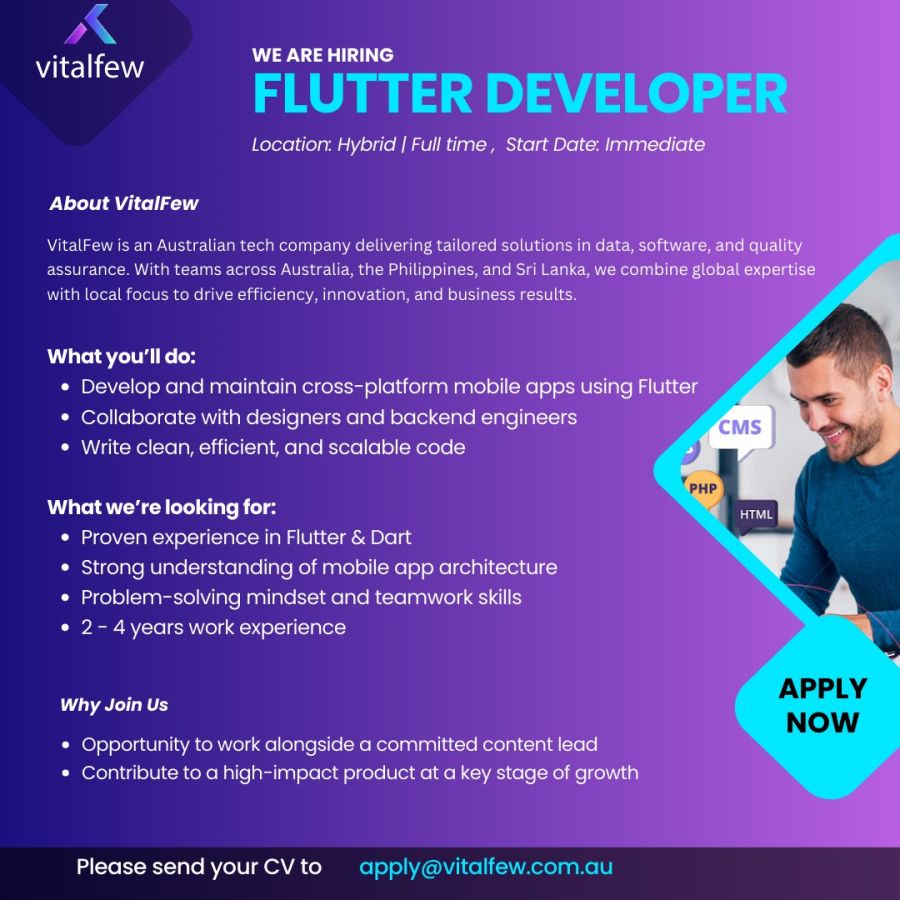 Flutter Developer - ITPro.lk