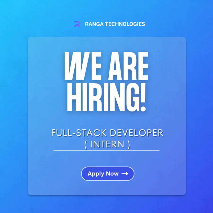 Job poster for Full Stack Developer Intern