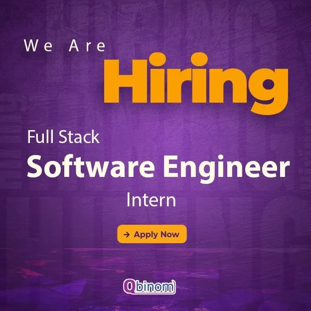 Job poster for Full Stack Software Engineer – Intern