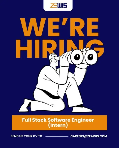Job poster for Full Stack Software Engineering Intern