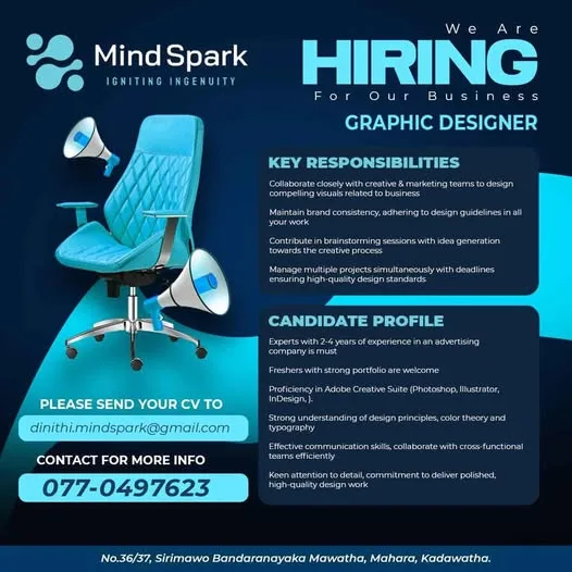 Job poster for Graphic Designer