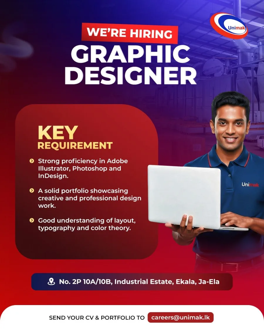 Job poster for Graphic Designer