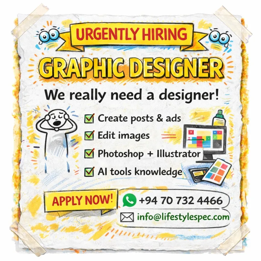 Job poster for Graphic Designer