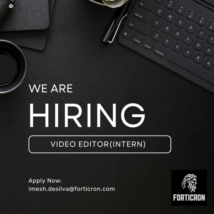 Job poster for Graphic Designer Intern