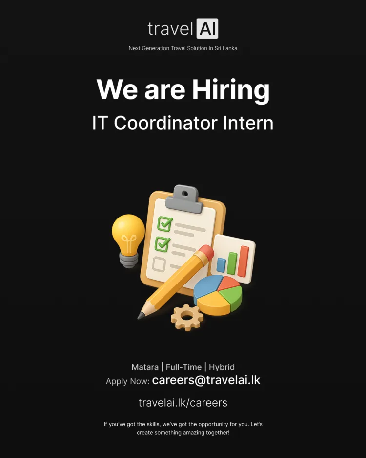 Job poster for IT Coordinator - Intern