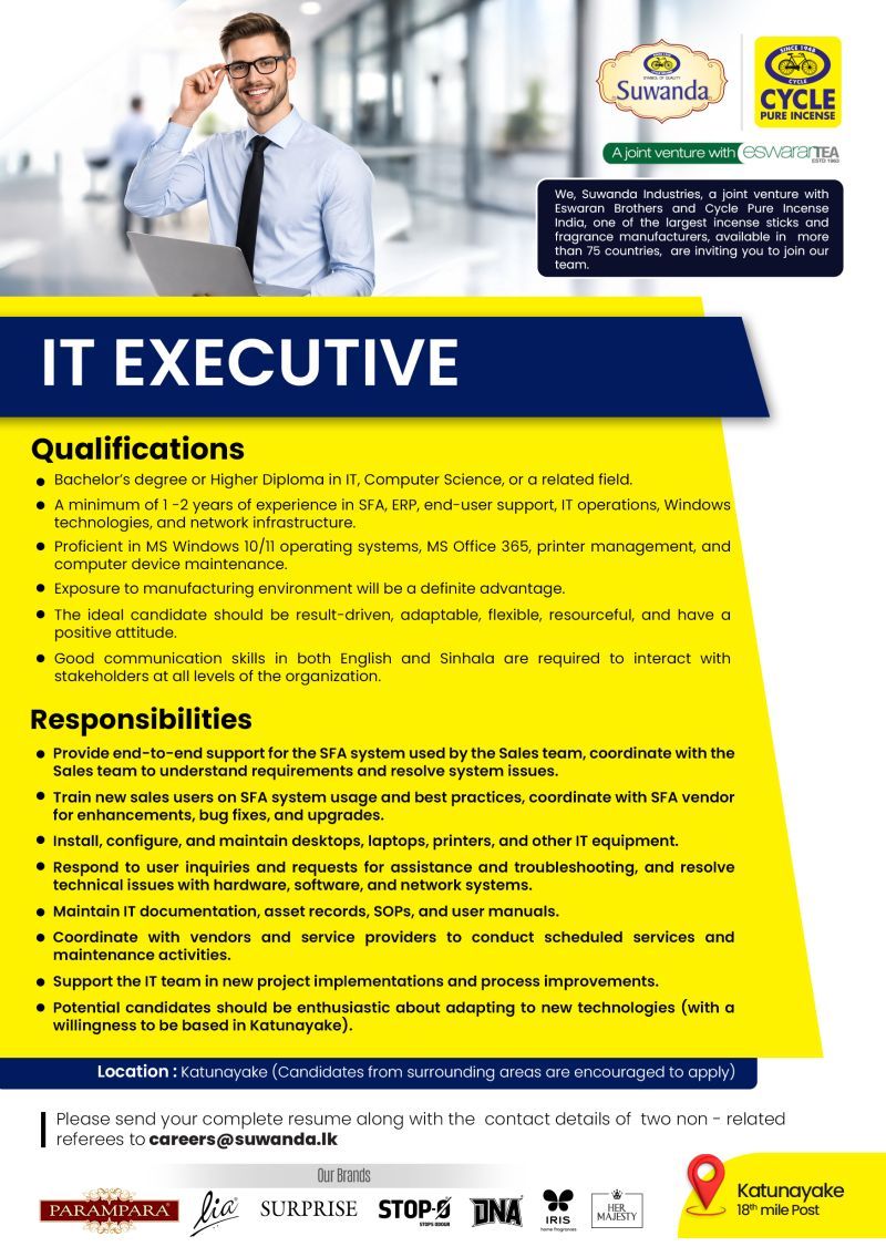 IT Executive - ITPro.lk