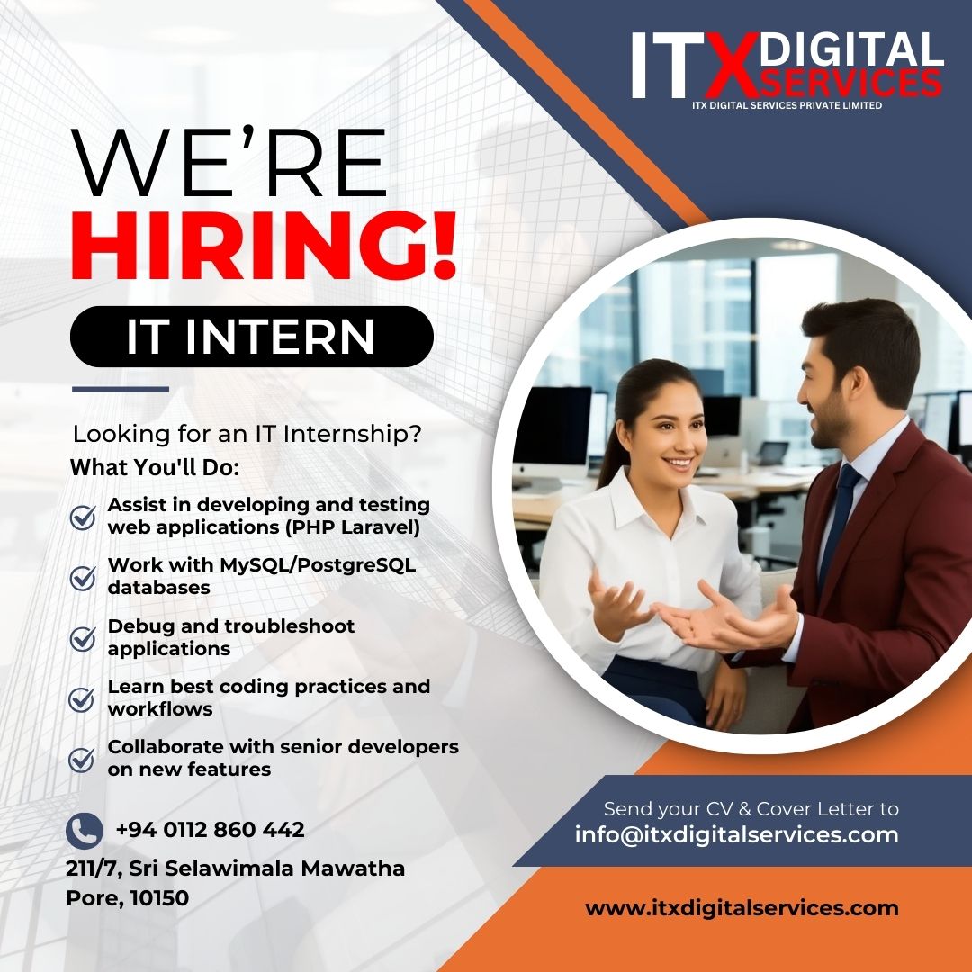 IT Intern - ITPro.lk
