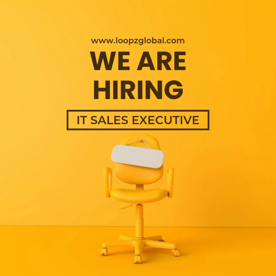 Job poster for IT Sales Executive (WFH)