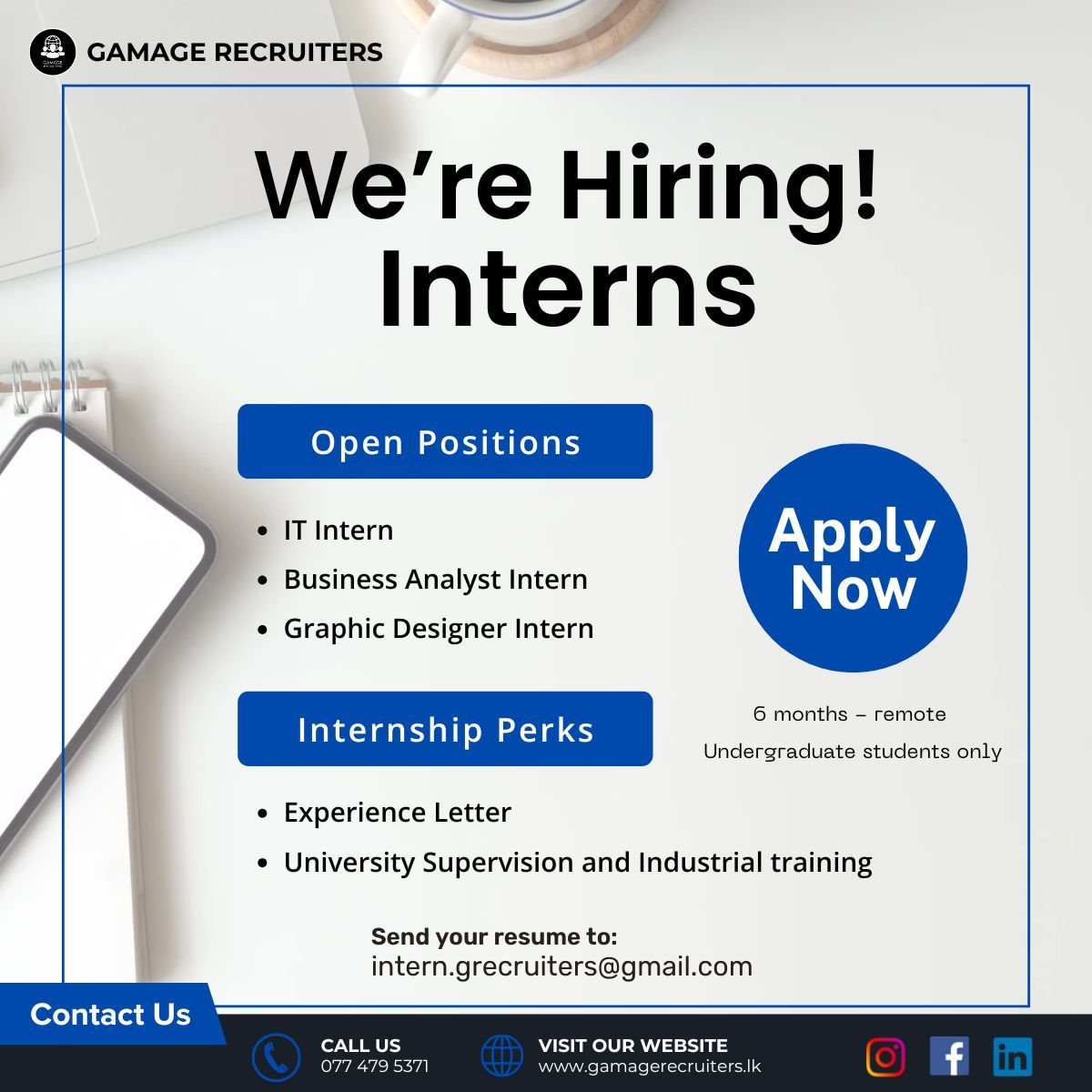 IT Support Intern - ITPro.lk