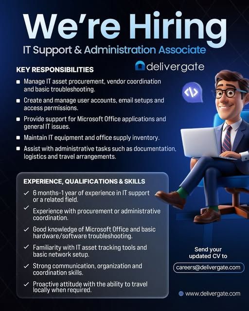 IT Support & Administration Associate - ITPro.lk