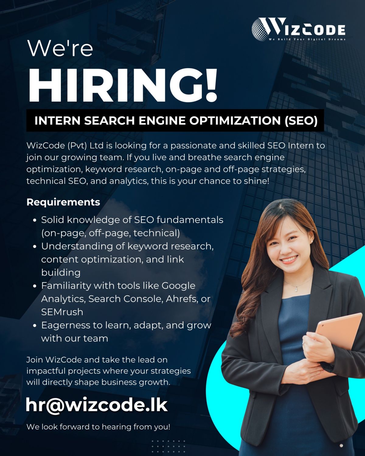 Intern - Search Engine Optimization (SEO) - ITPro.lk