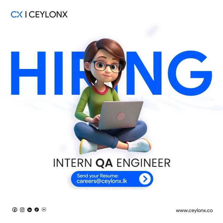 Job poster for Intern QA Engineer