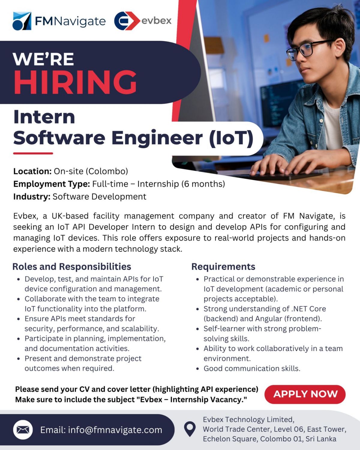 Intern Software Engineer (IoT) - ITPro.lk