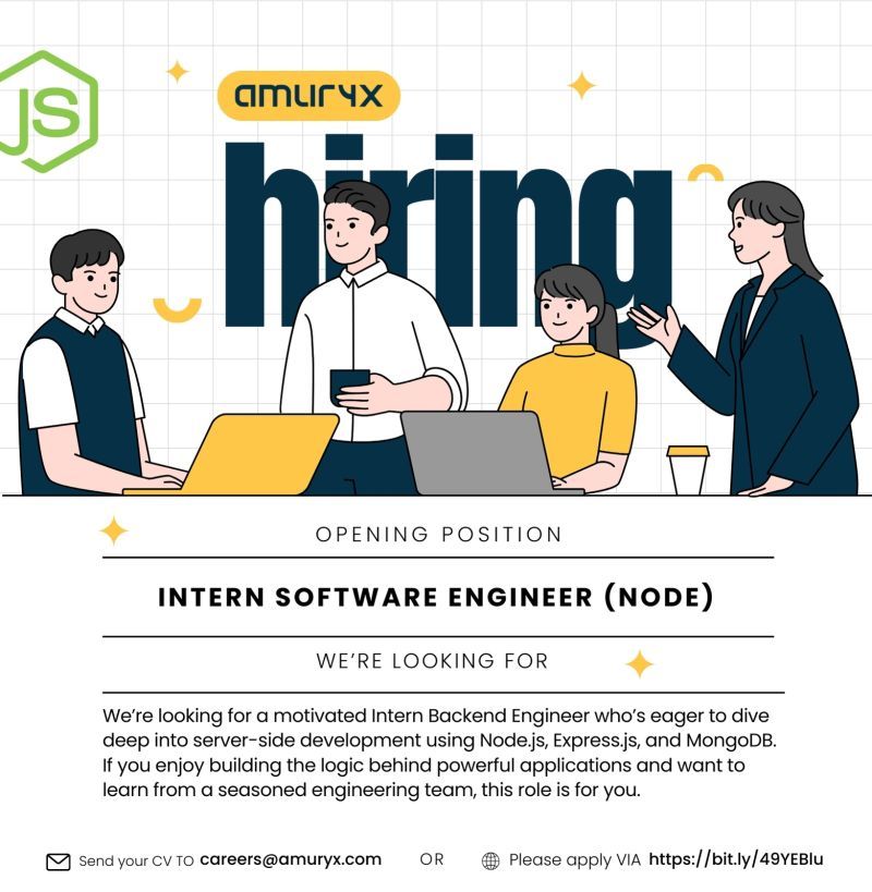 Intern Software Engineer (Node) - ITPro.lk