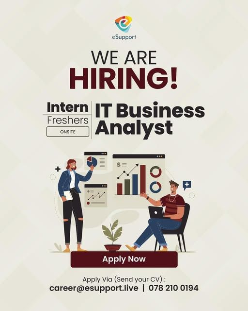 Intern - IT Business Analyst - ITPro.lk