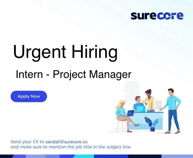 Job poster for Intern – Project Manager