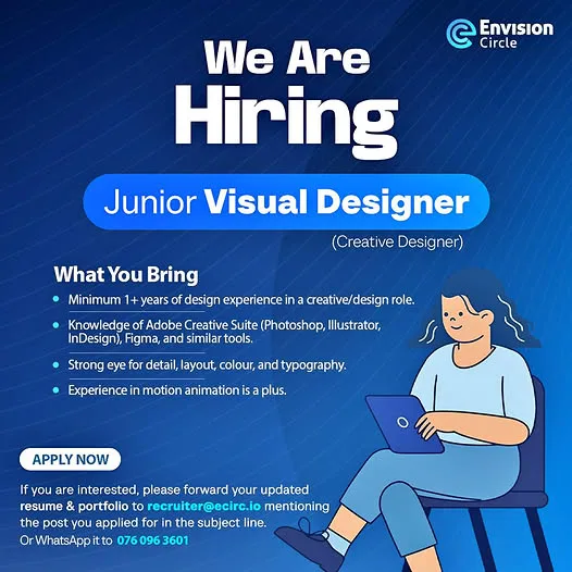 Junior Visual Designer (Creative Designer) - ITPro.lk