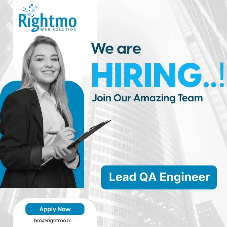 Job poster for Lead QA Engineer