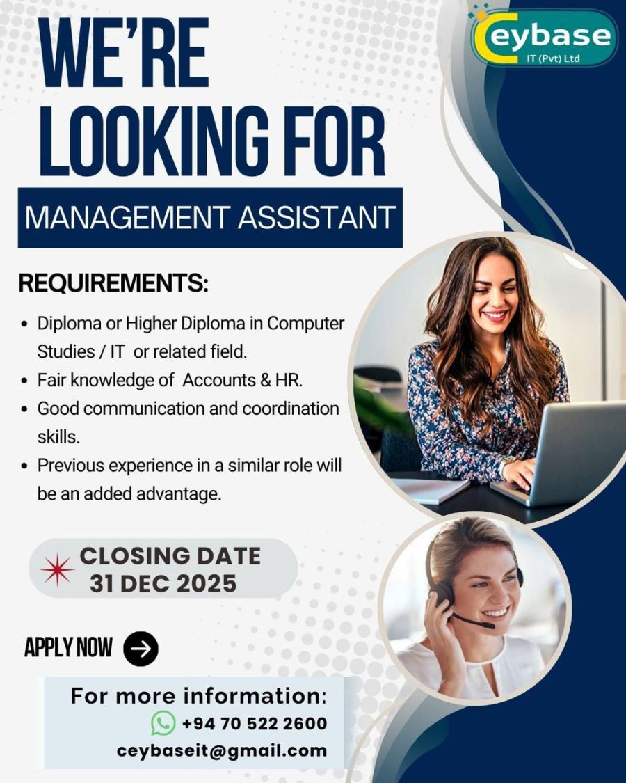 Management Assistant - ITPro.lk