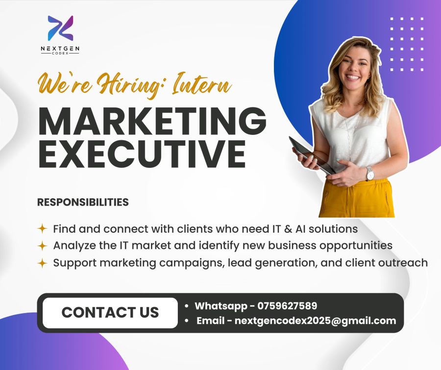 Marketing Executive (Paid Internship) - ITPro.lk