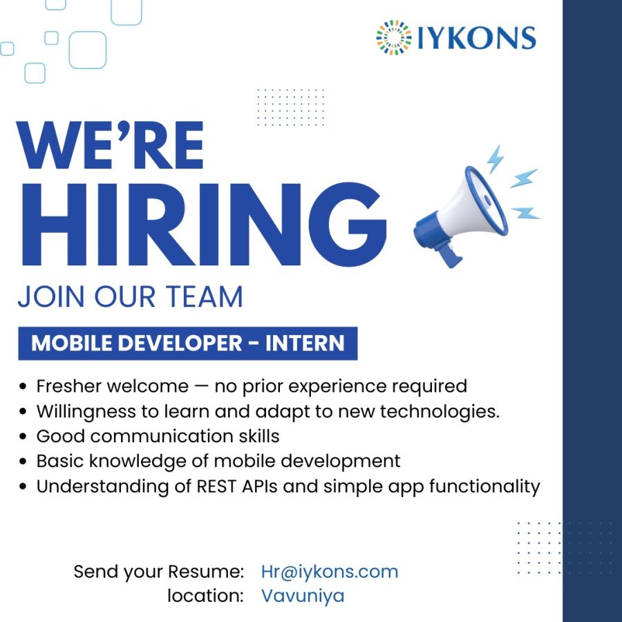 Mobile Developer Intern - ITPro.lk