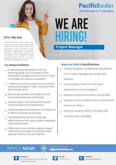 Project Manager - ITPro.lk
