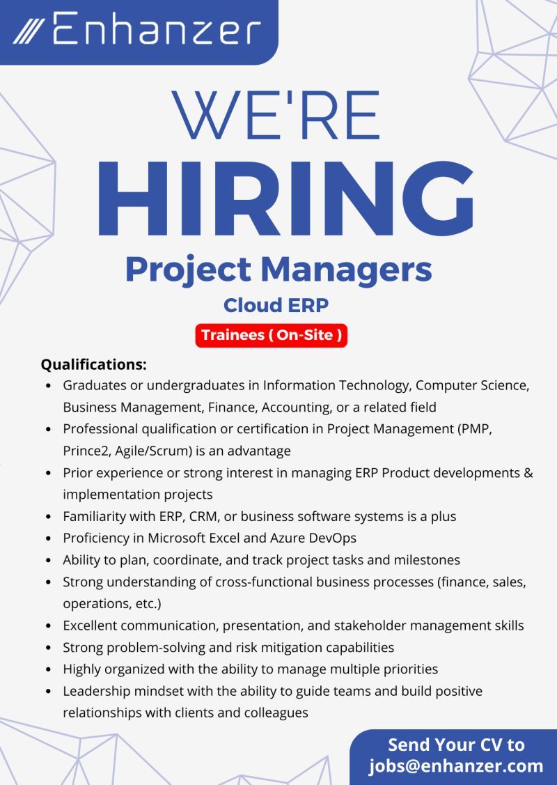 Project Manager Trainee - ITPro.lk