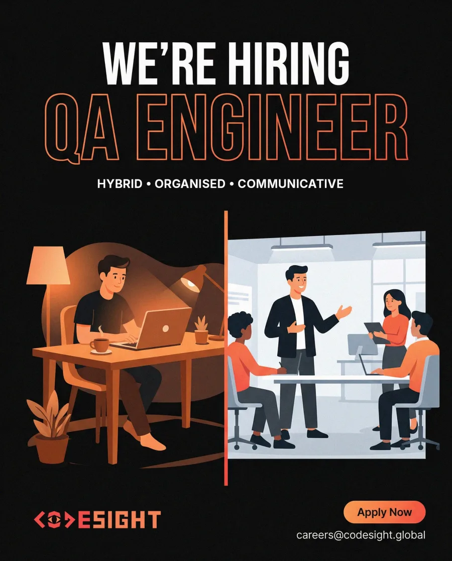 Job poster for QA Engineer