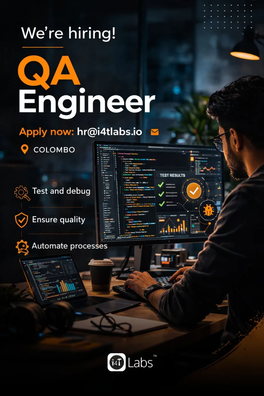 Job poster for Quality Assurance Engineer